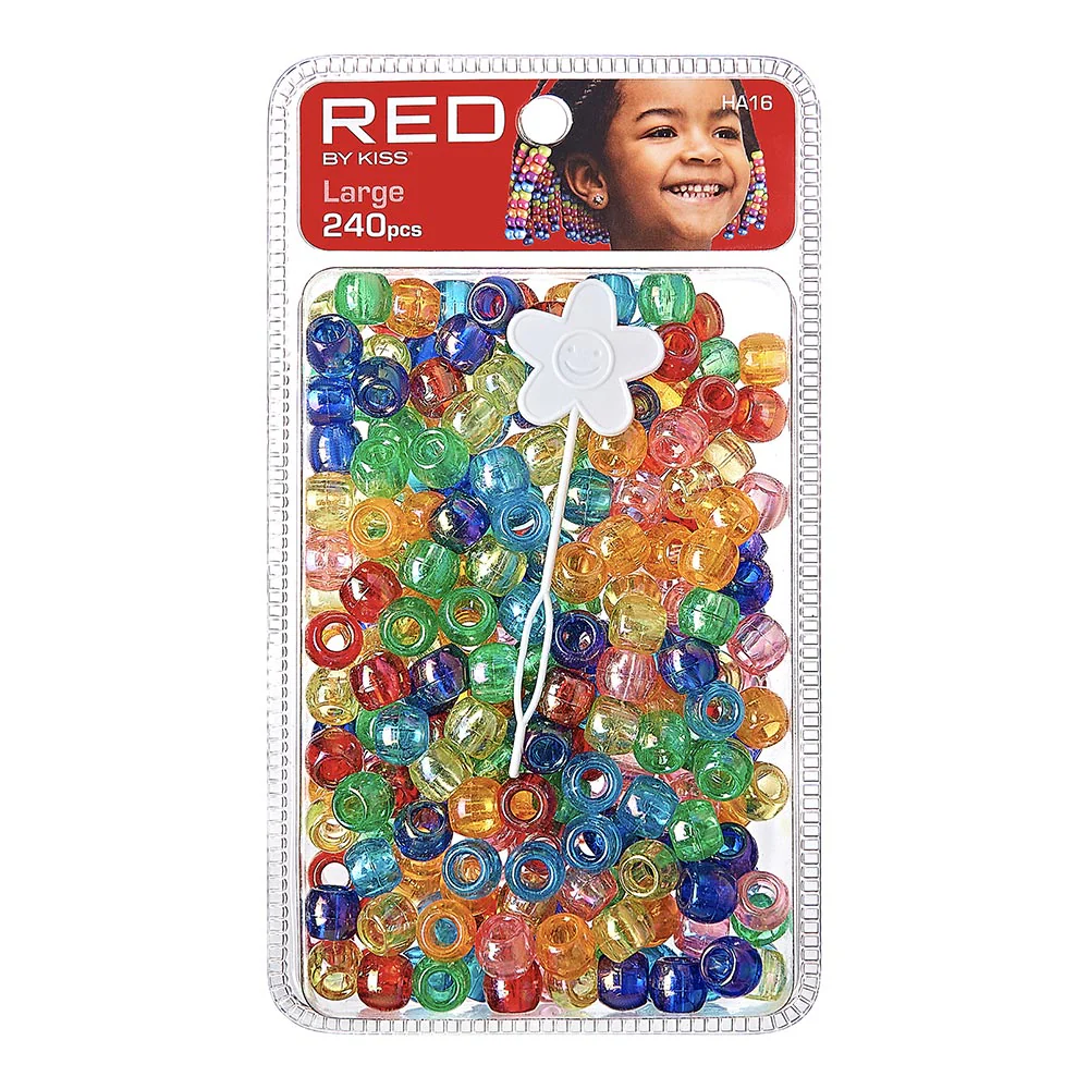 RED by KISS Large Hair Beads (240pcs) - Image 14