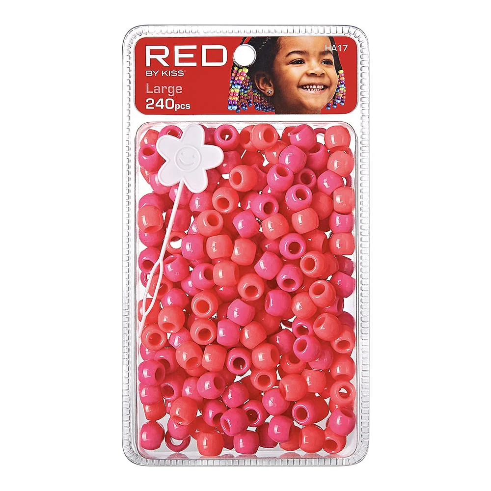 RED by KISS Large Hair Beads (240pcs) - Image 15