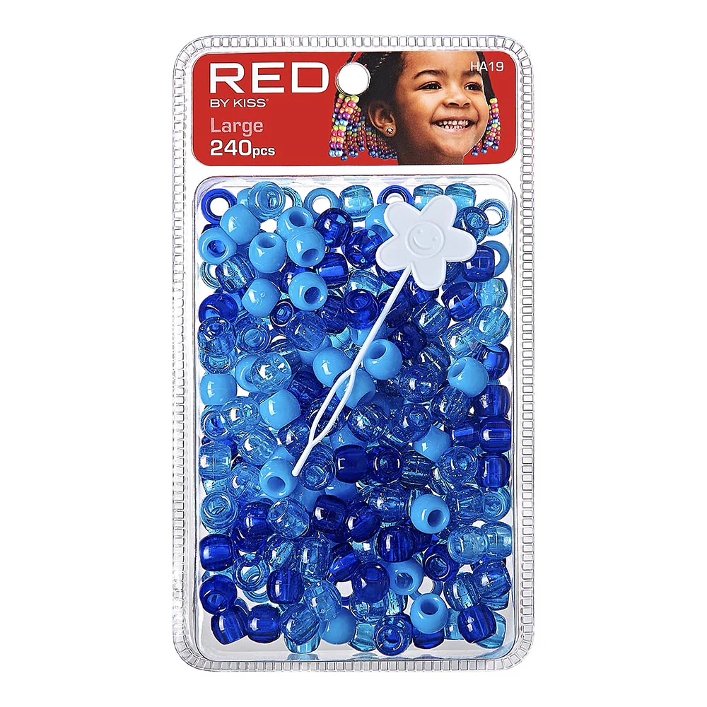 RED by KISS Large Hair Beads (240pcs) - Image 17