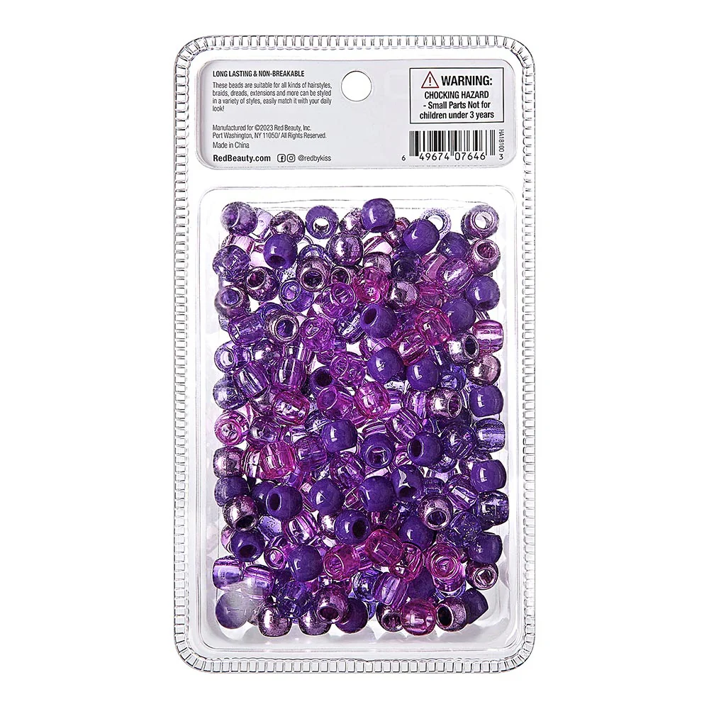 RED by KISS Large Hair Beads (240pcs) - Image 40