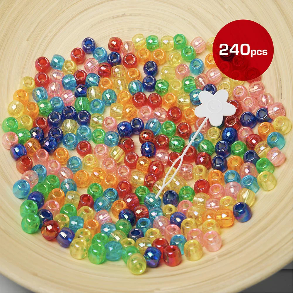RED by KISS Large Hair Beads (240pcs) - Image 6