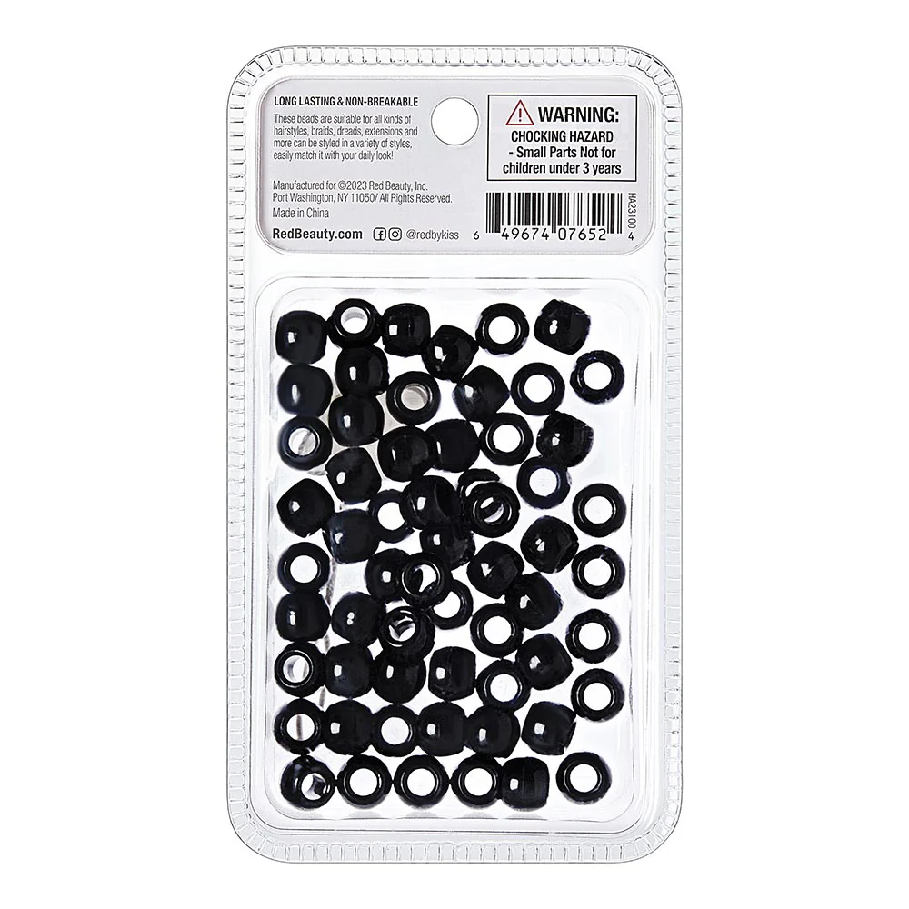 RED by KISS Large Hair Beads (60pcs) - Image 23