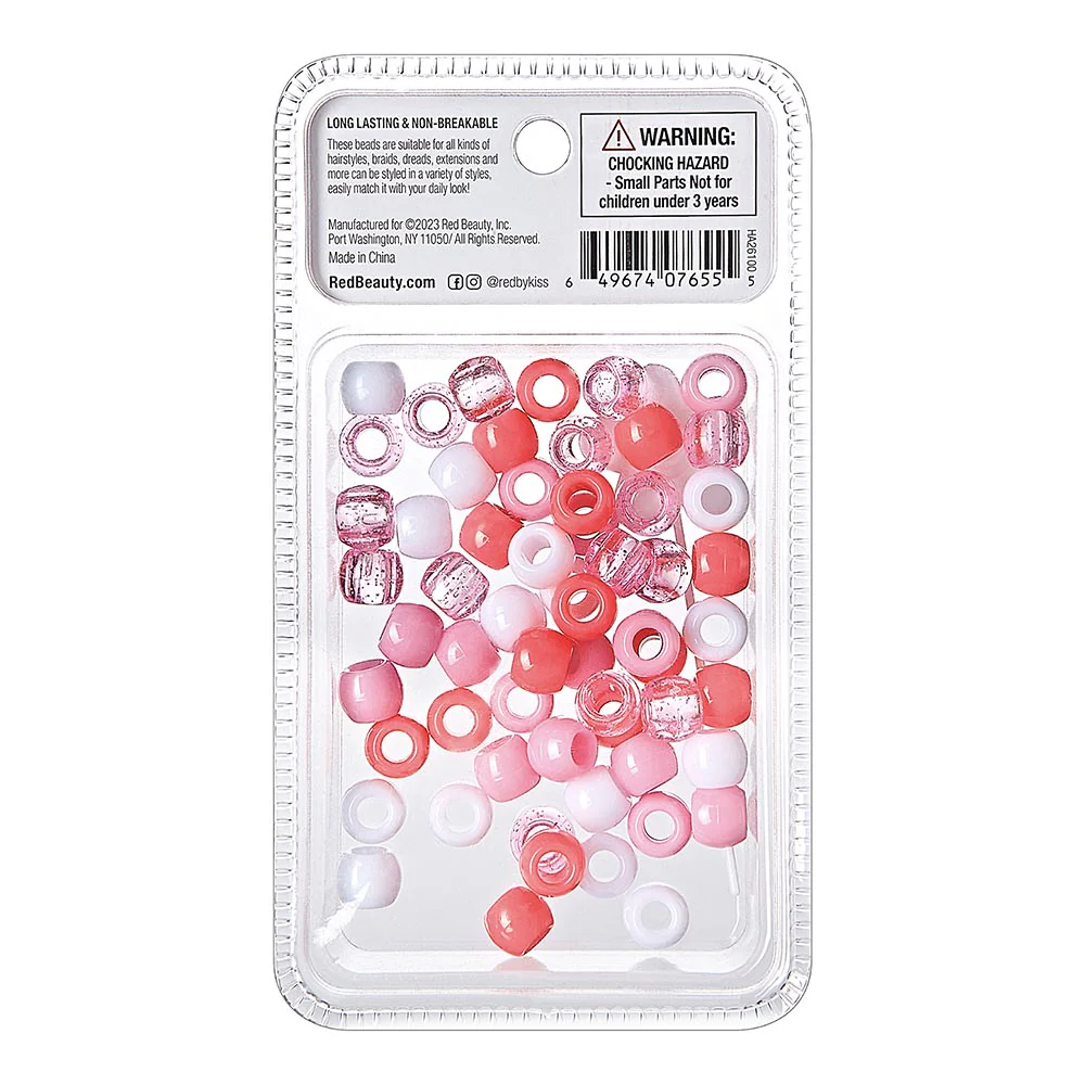 RED by KISS Large Hair Beads (60pcs) - Image 26