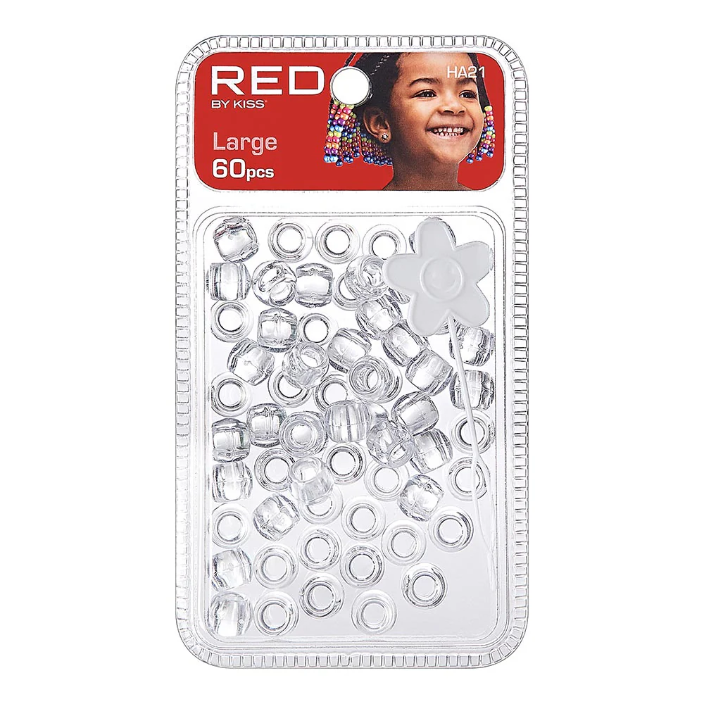 RED by KISS Large Hair Beads (60pcs) - Image 27