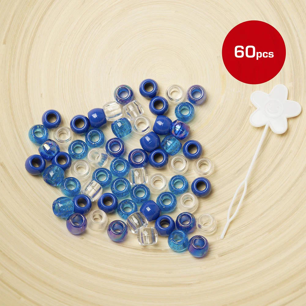 RED by KISS Large Hair Beads (60pcs) - Image 5