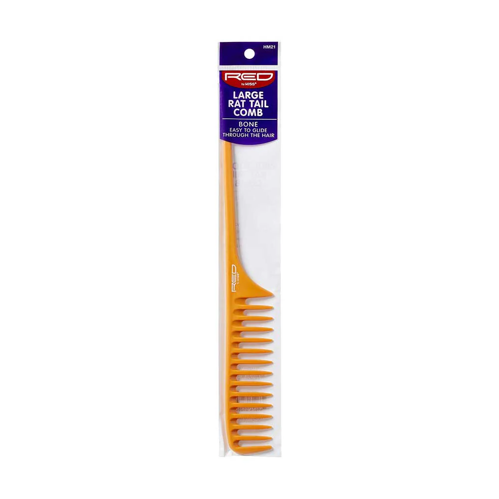 RED by KISS Large Rat Tail Comb - Image 2