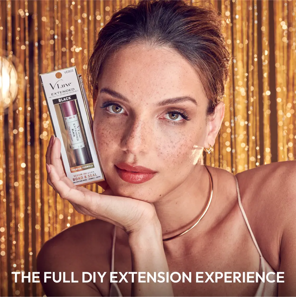 VLuxe By i•ENVY Lash Extension Bond & Seal Glue – Dual-Ended, Waterproof, Serum-Infused with Rosewater, Biotin & Vitamin C - Image 5