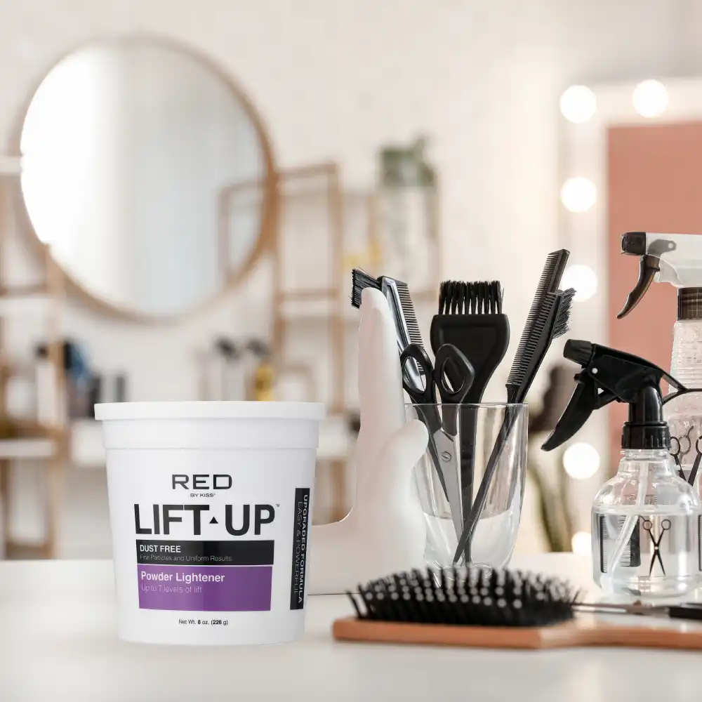 RED by KISS Lift Up Bleach Powder Lightener - Image 5