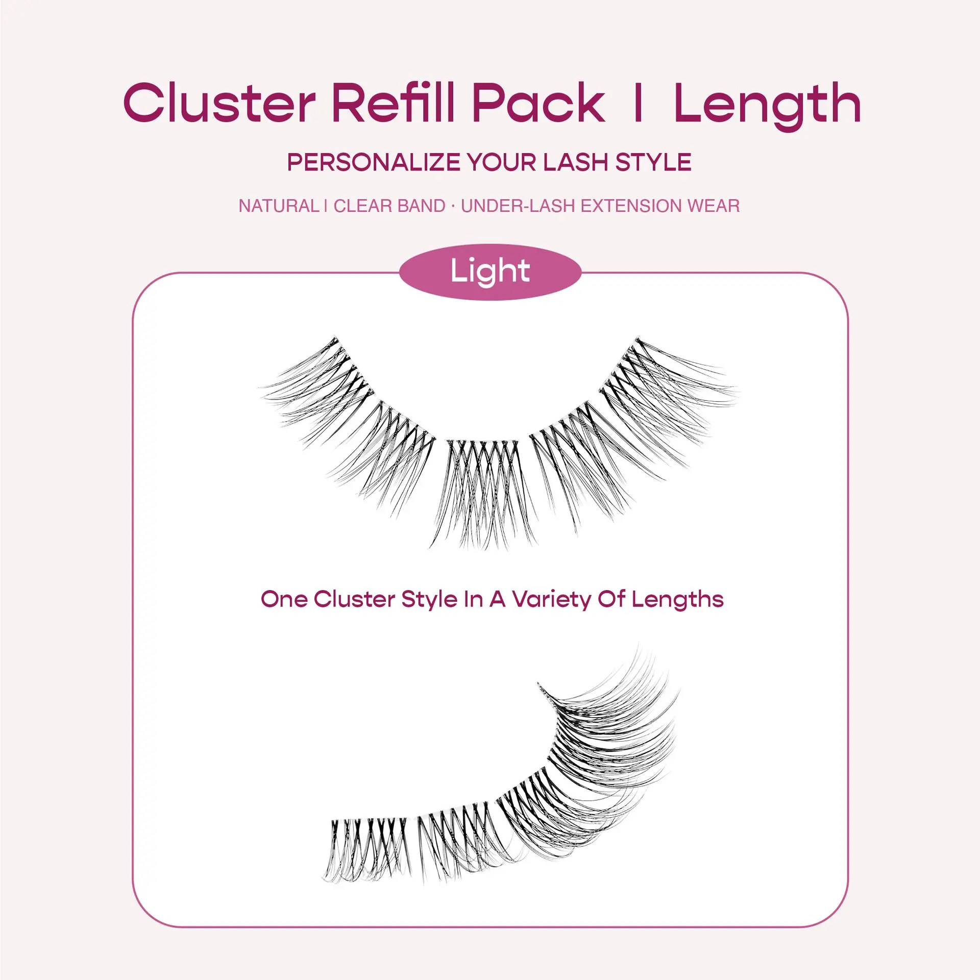 I-ENVY Light Cluster Palette Refill Pack - Length - Image 5