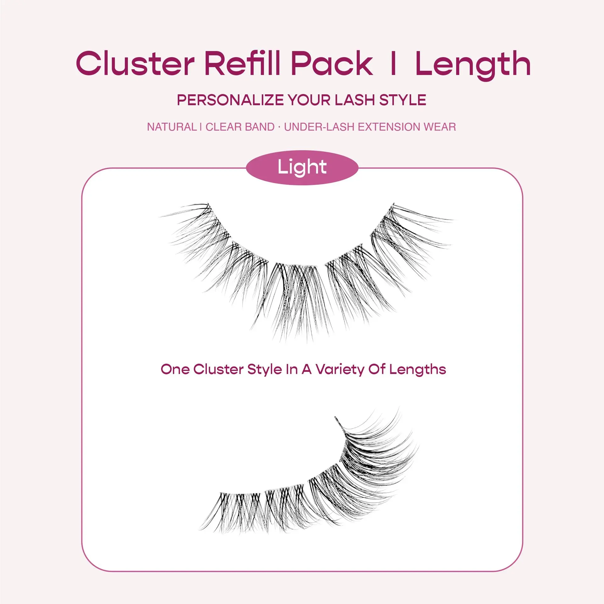 I-ENVY Light Cluster Palette Refill Pack - Length - Image 6