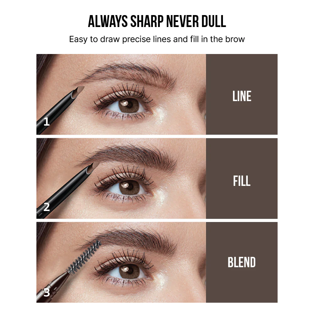 Kiss New York Line & Fill Brow Pencil - Image 12