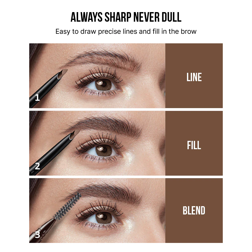 Kiss New York Line & Fill Brow Pencil - Image 13