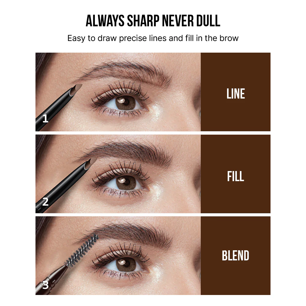 Kiss New York Line & Fill Brow Pencil - Image 14