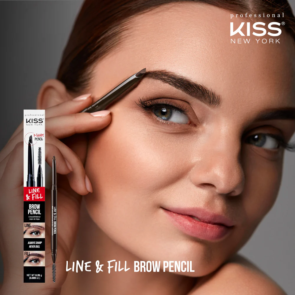 Kiss New York Line & Fill Brow Pencil - Image 36