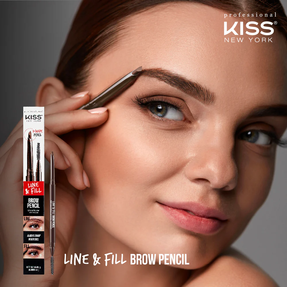 Kiss New York Line & Fill Brow Pencil - Image 8
