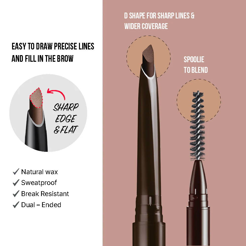 Kiss New York Line & Fill Brow Pencil - Image 9