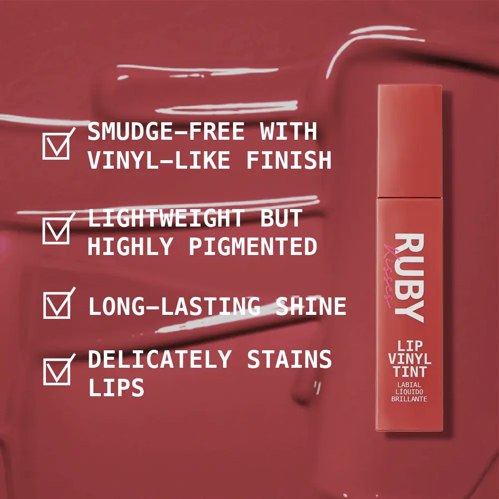Ruby Kisses Lip Vinyl Tint Liquid Lipstick - Image 20