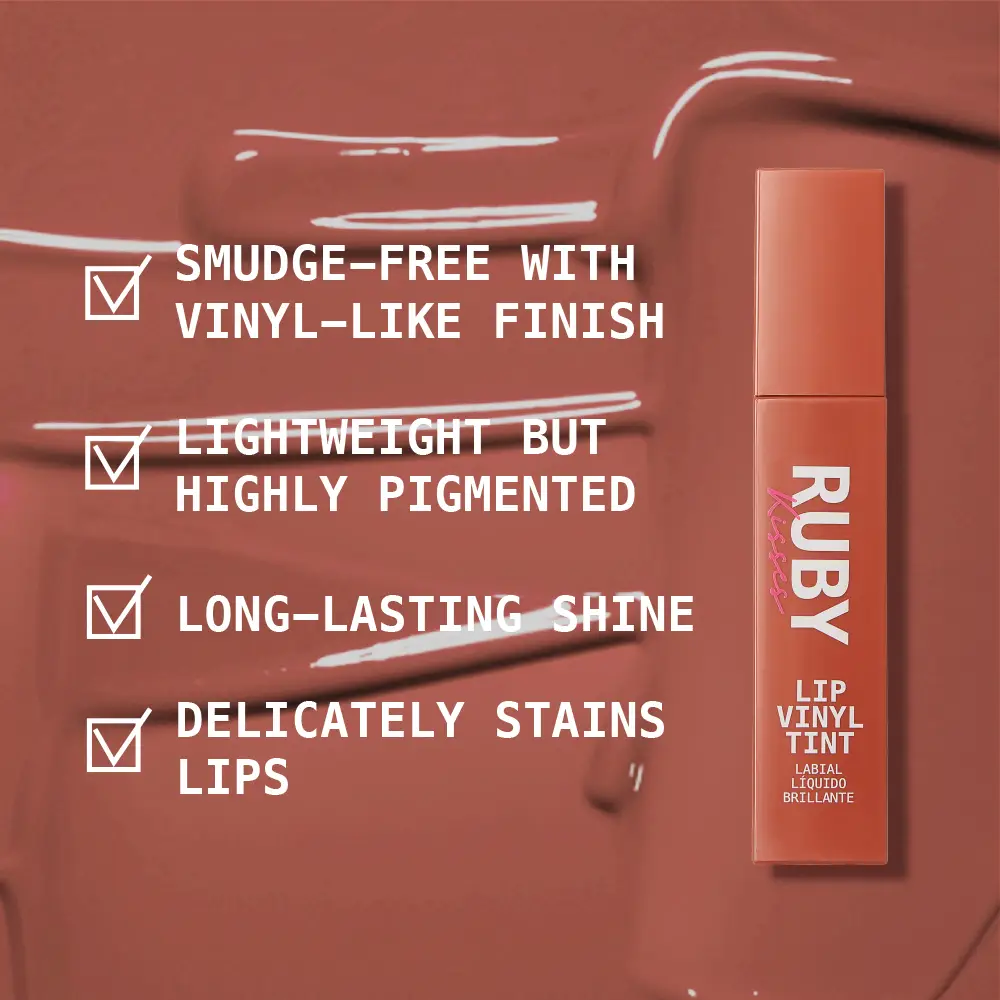 Ruby Kisses Lip Vinyl Tint Liquid Lipstick - Image 21
