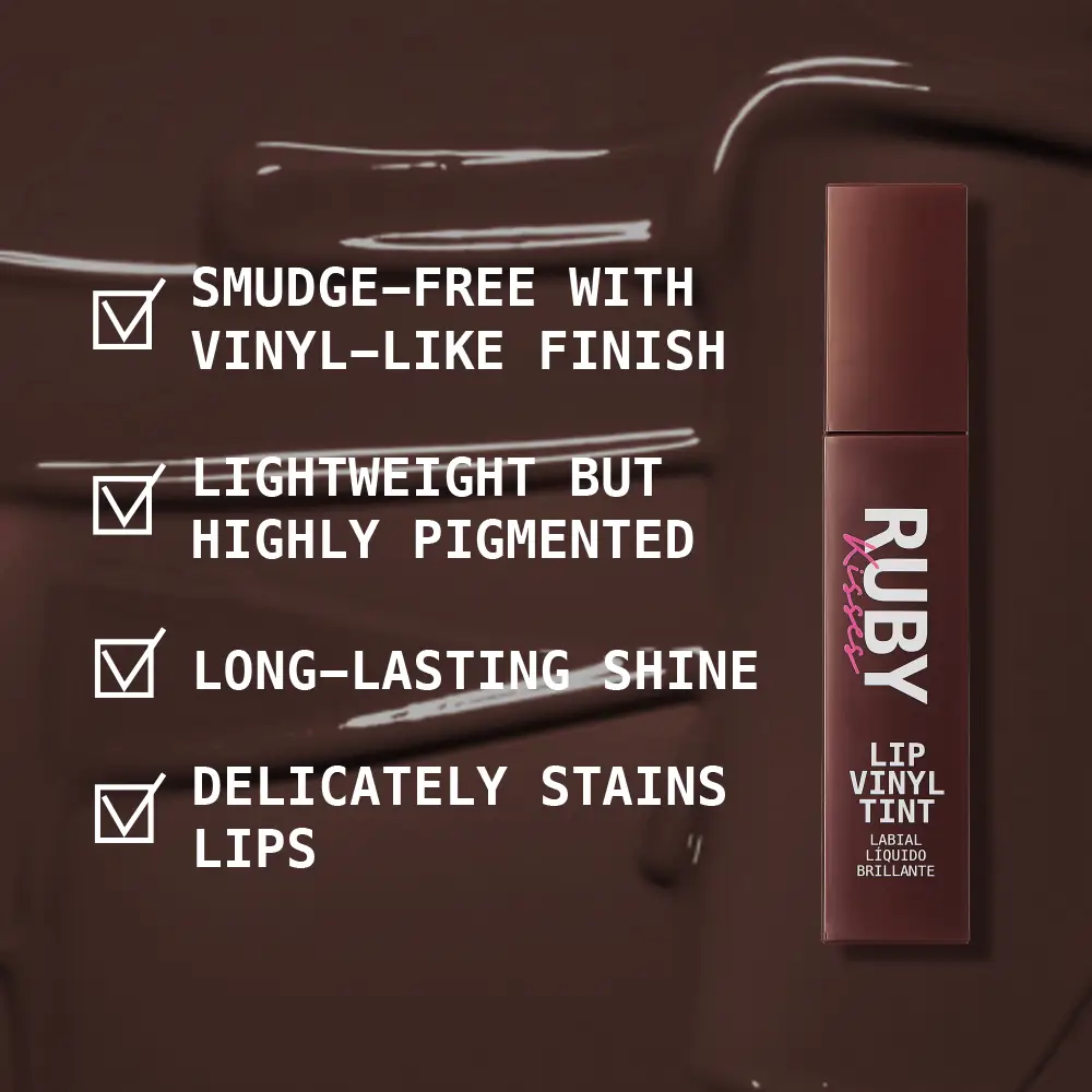 Ruby Kisses Lip Vinyl Tint Liquid Lipstick - Image 24