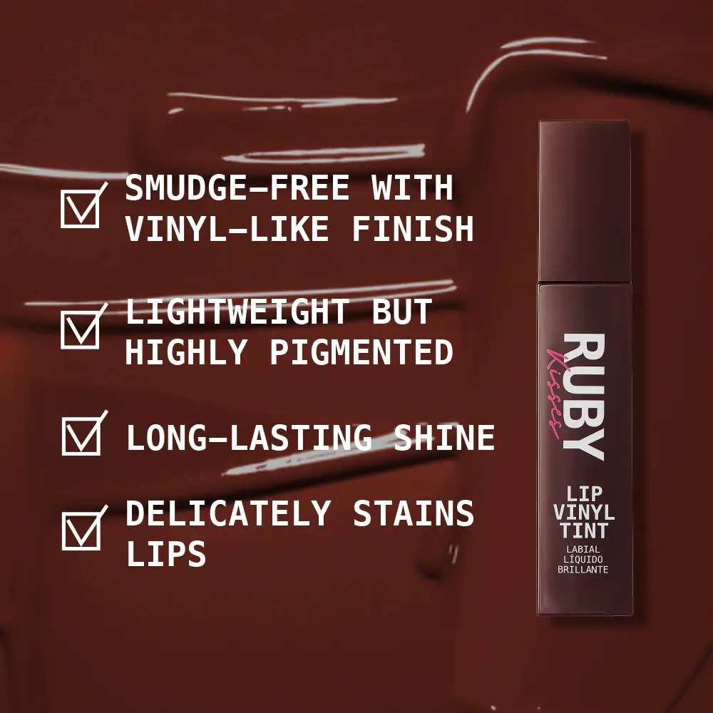 Ruby Kisses Lip Vinyl Tint Liquid Lipstick - Image 26