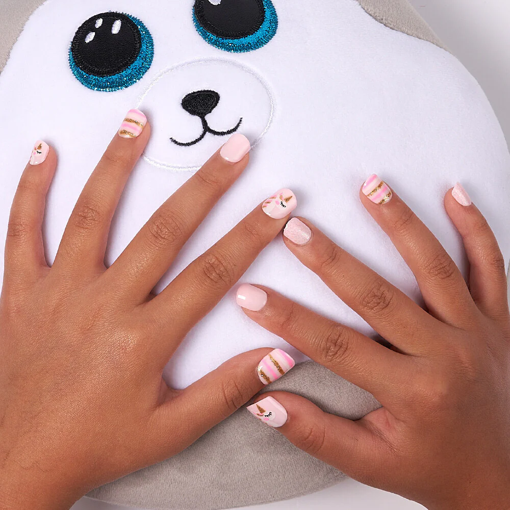Gold Finger Little Diva Sticker Nails - Crystal Persuasion - Image 2