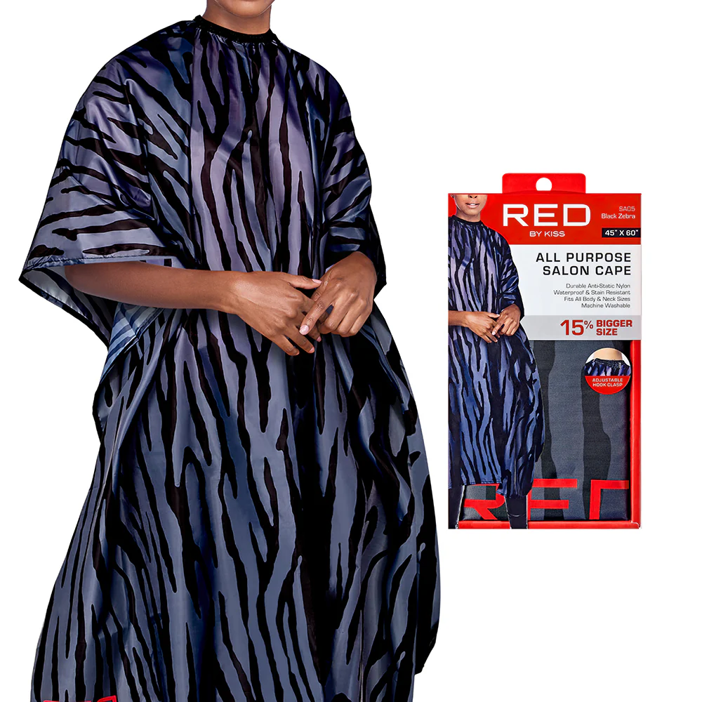 RED by KISS All Purpose Salon Nylon Cape - Image 3