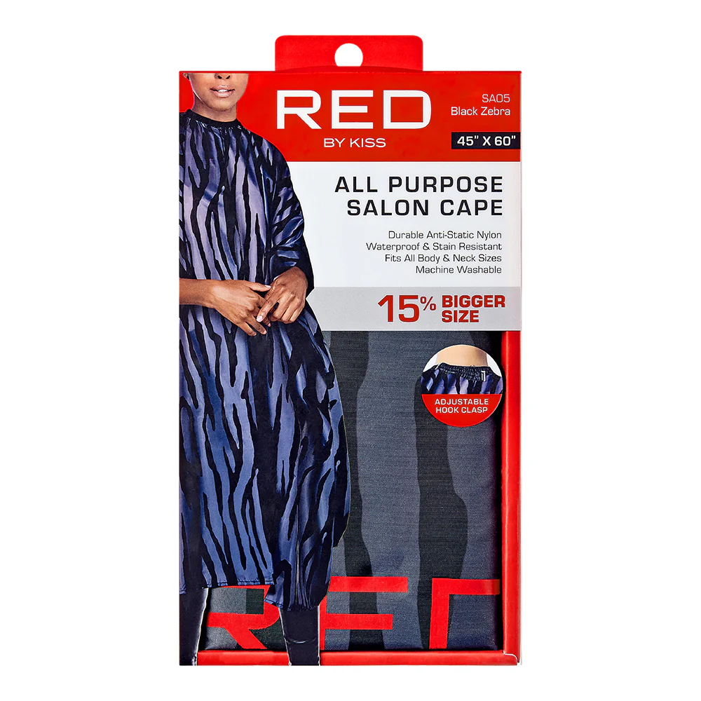 RED by KISS All Purpose Salon Nylon Cape - Image 6
