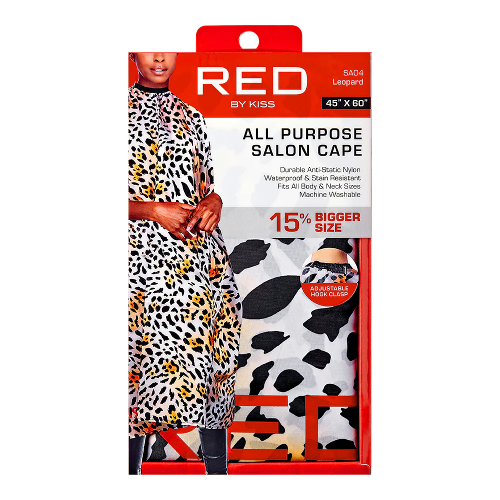 RED by KISS All Purpose Salon Nylon Cape - Image 5