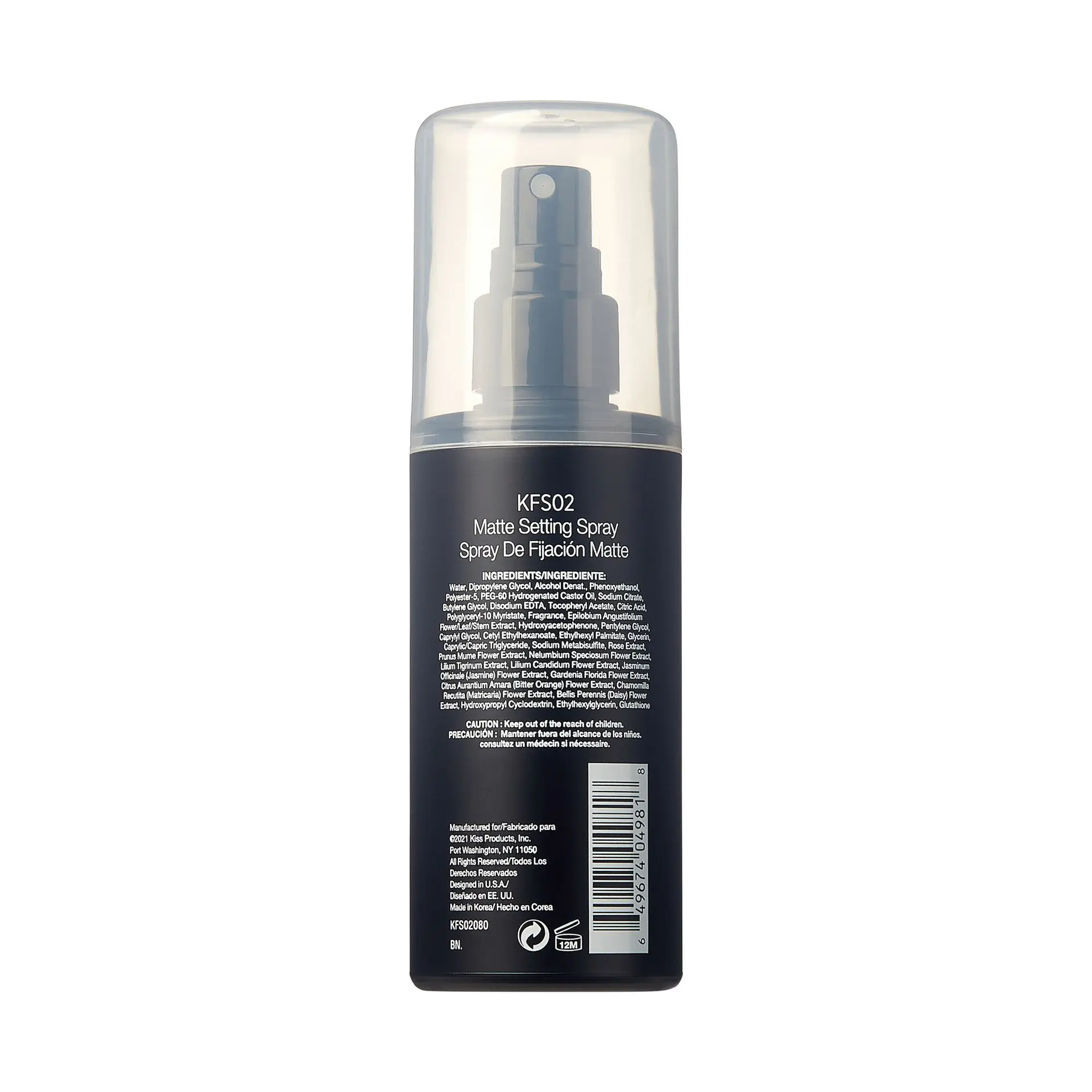 Kiss New York Long-Lasting Matte Finish Setting Spray with Temperature Control - Image 3