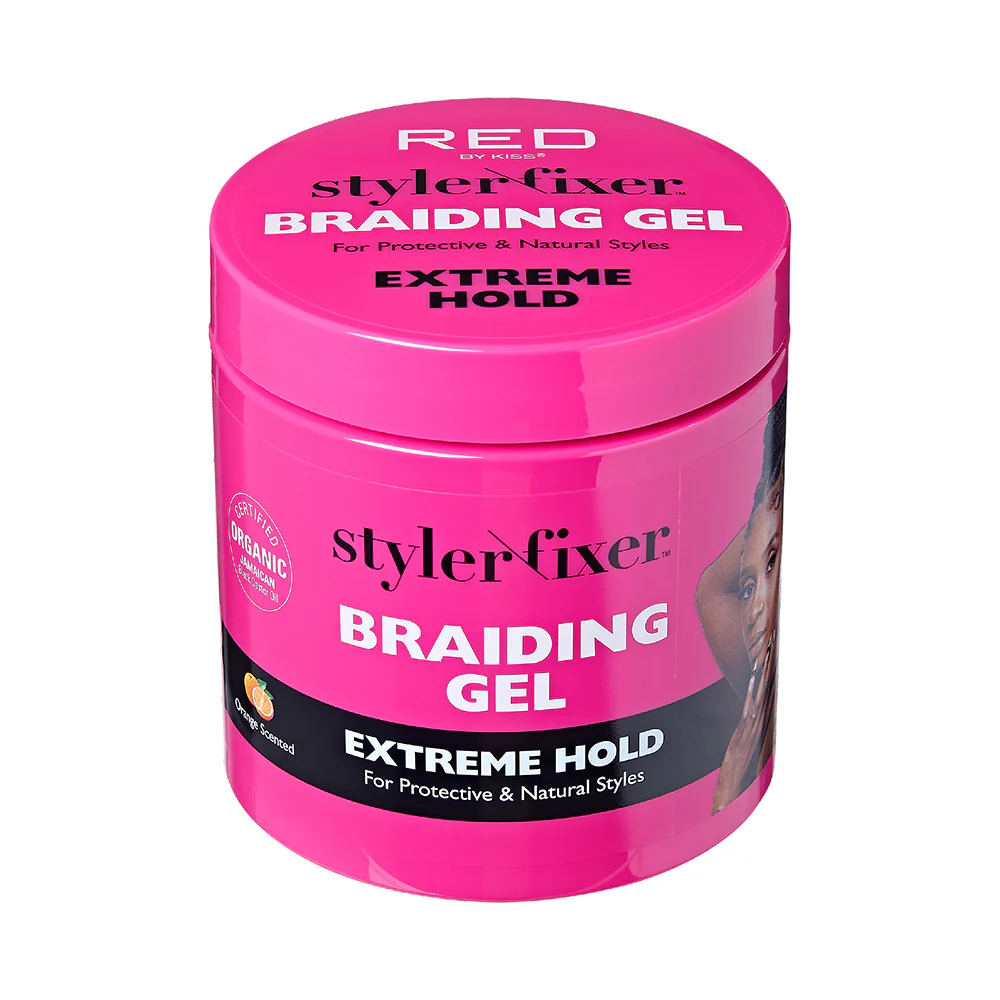 RED by KISS Long-Lasting Styler Fixer Braiding Gel - Extreme Hold - Image 18