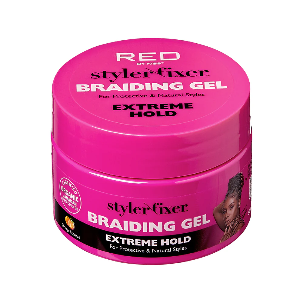RED by KISS Long-Lasting Styler Fixer Braiding Gel - Extreme Hold - Image 20