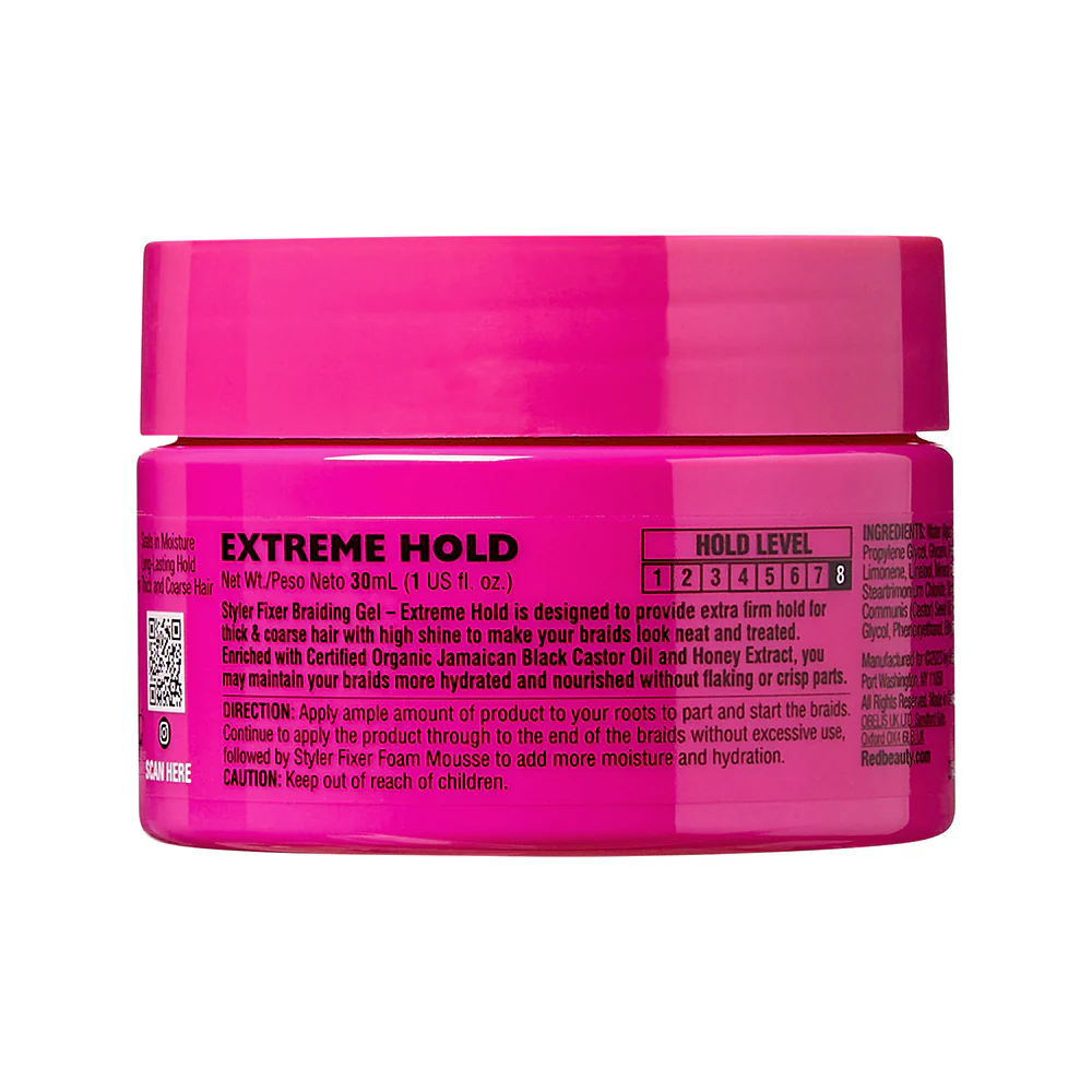 RED by KISS Long-Lasting Styler Fixer Braiding Gel - Extreme Hold - Image 23