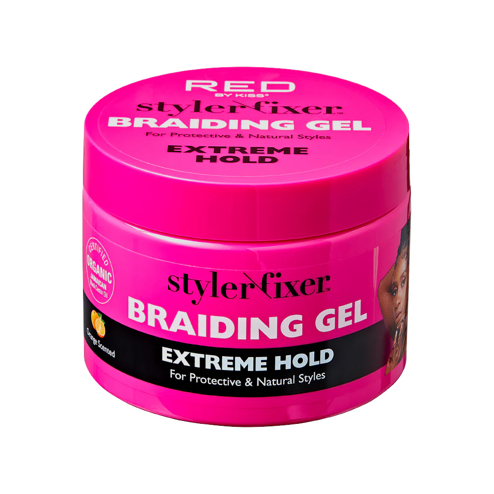 RED by KISS Long-Lasting Styler Fixer Braiding Gel - Extreme Hold - Image 6