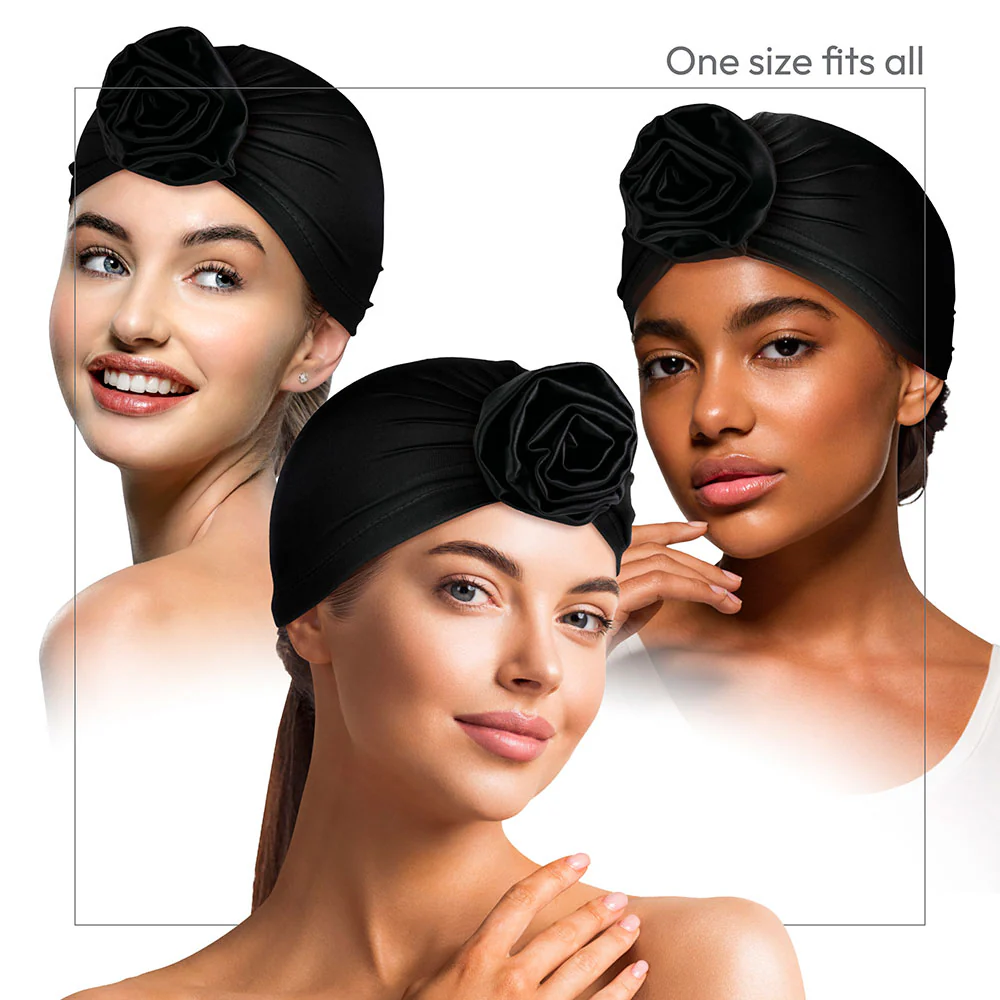 RED by KISS Luxe Silky Top Knot Satin Turban - Image 15