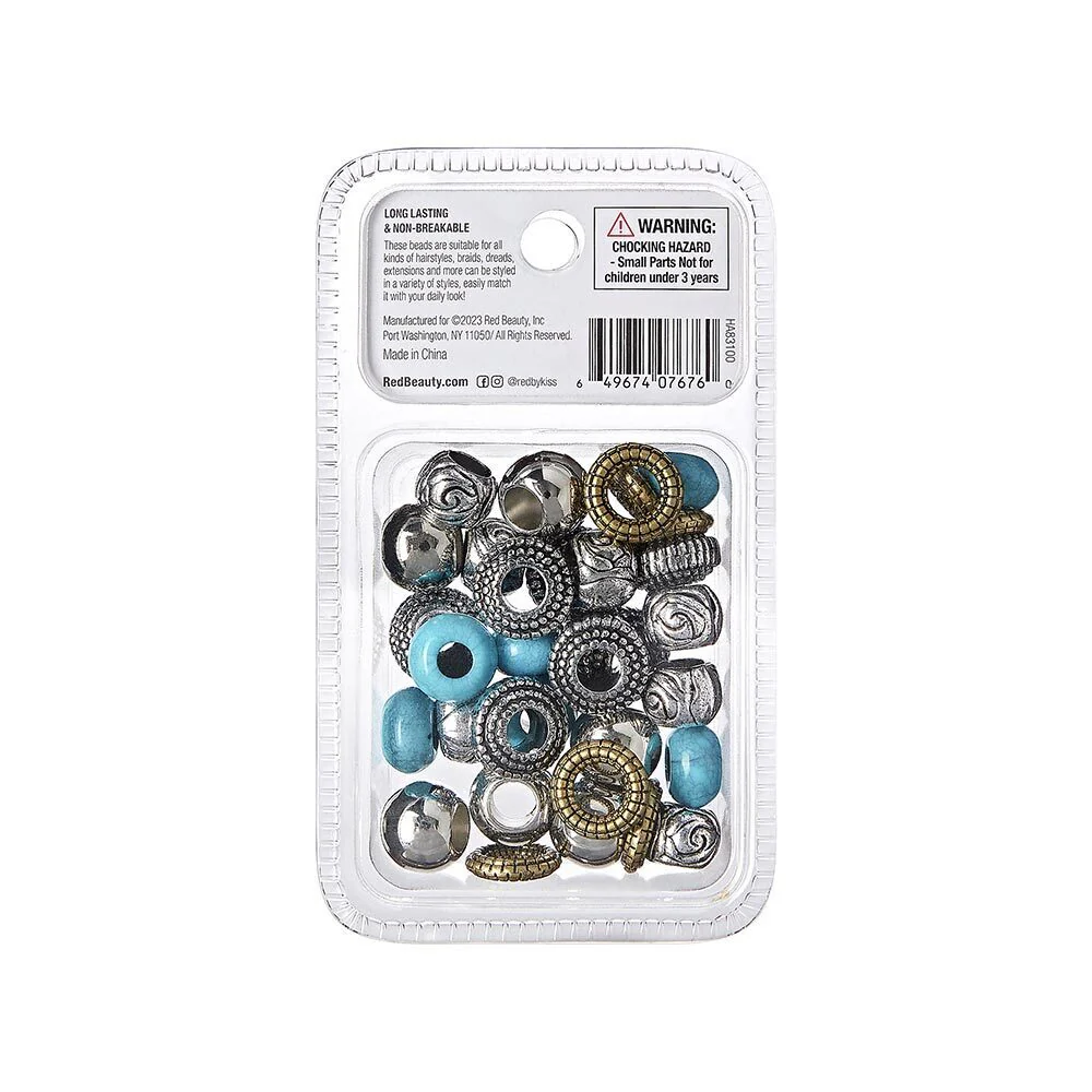 RED by KISS Luxury Metal Hair Beads (32pcs) - Image 4