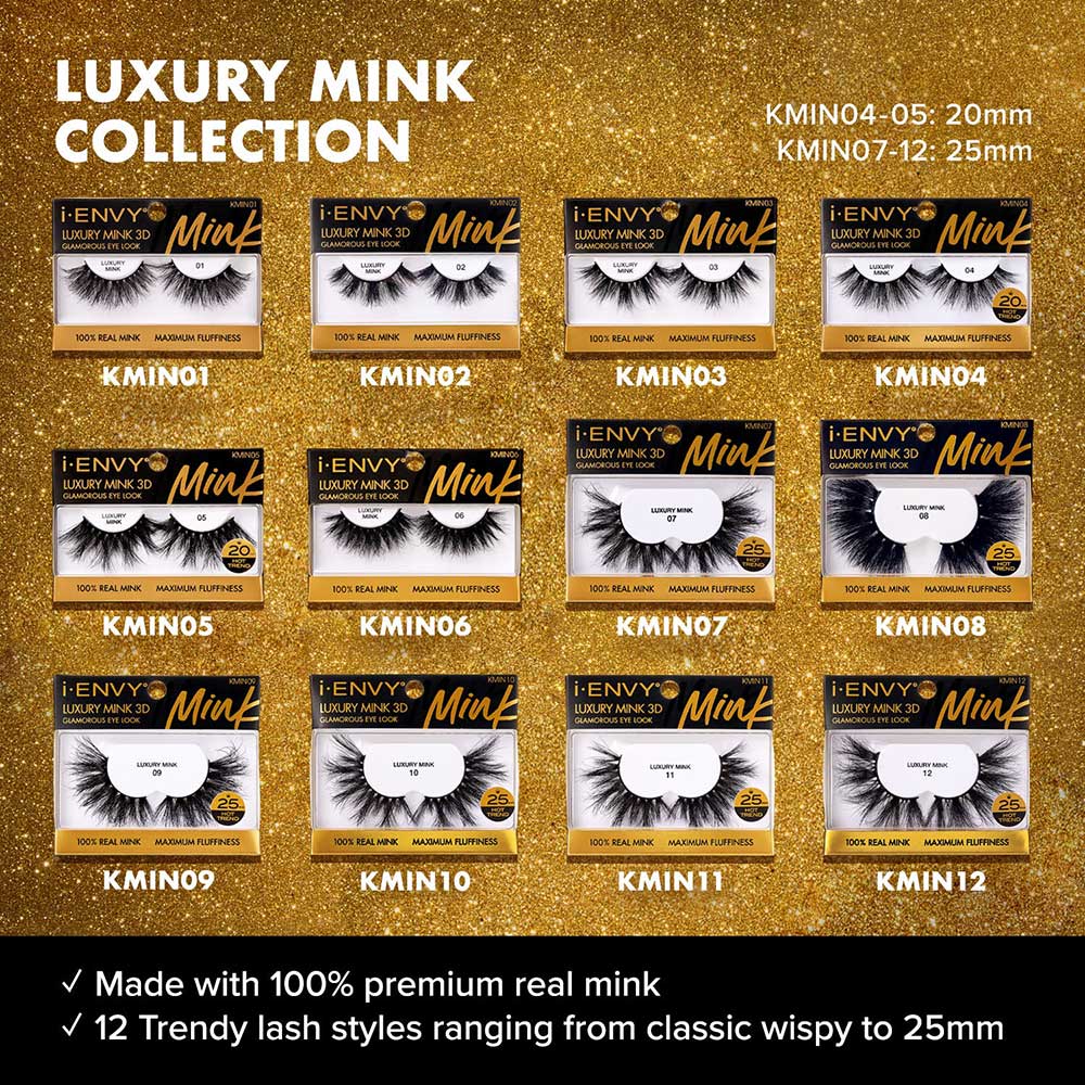 I-ENVY Luxury Mink Strip Lashes (25mm) - Image 59
