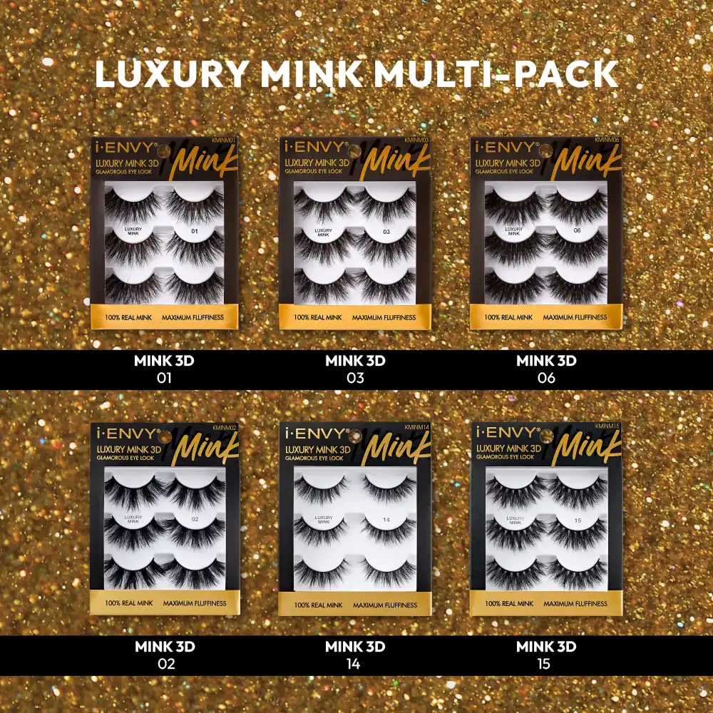 I-ENVY Luxury Mink Strip Lashes Multi Pack - Image 26