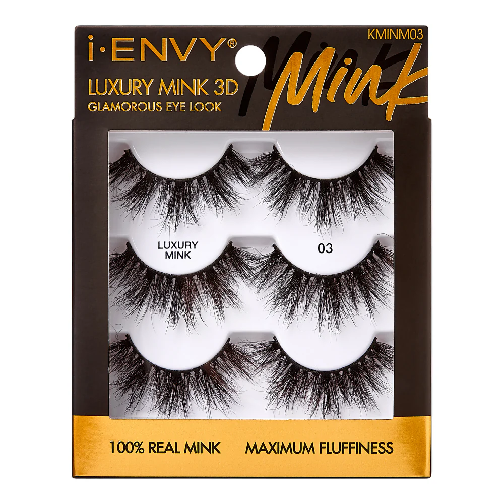 I-ENVY Luxury Mink Strip Lashes Multi Pack - Image 3