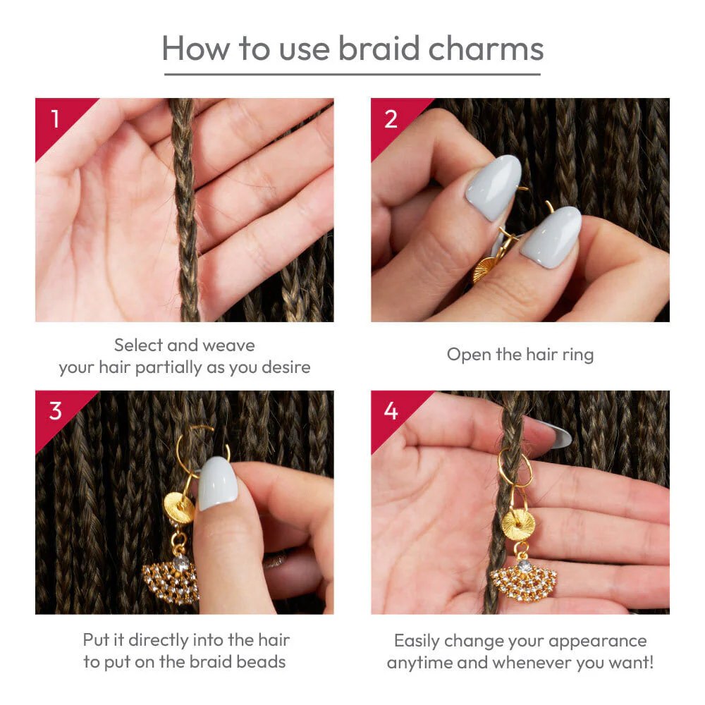 RED by KISS Luxury Style Braid Charm - Image 4