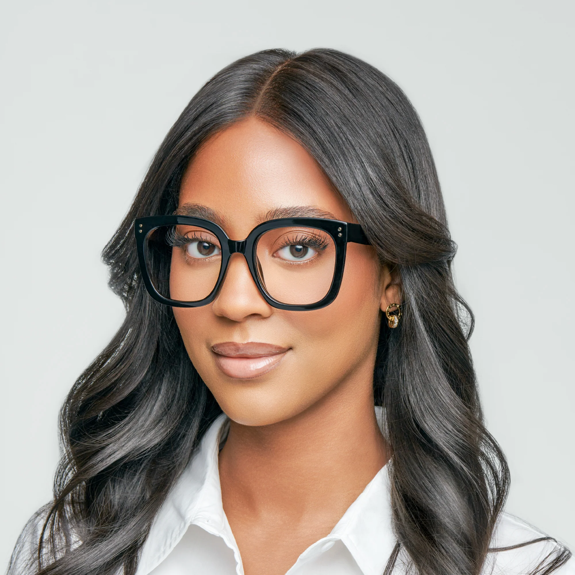 Mad Shade Retro Oversized Thick Square Glasses - Clear Lens Non-Prescription Frames - Image 6