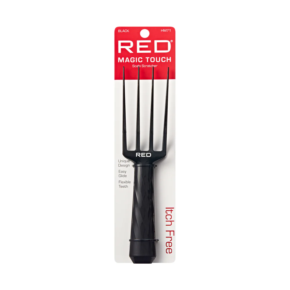 RED by KISS Magic Touch Scalp Scratcher – Flexible Teeth, Itch Relief, Scalp Exfoliation & Braid-Friendly Design - Image 5