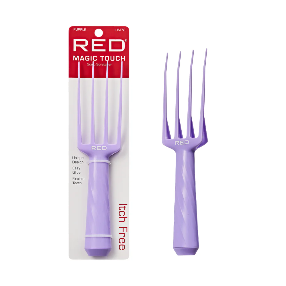 RED by KISS Magic Touch Scalp Scratcher – Flexible Teeth, Itch Relief, Scalp Exfoliation & Braid-Friendly Design - Image 7