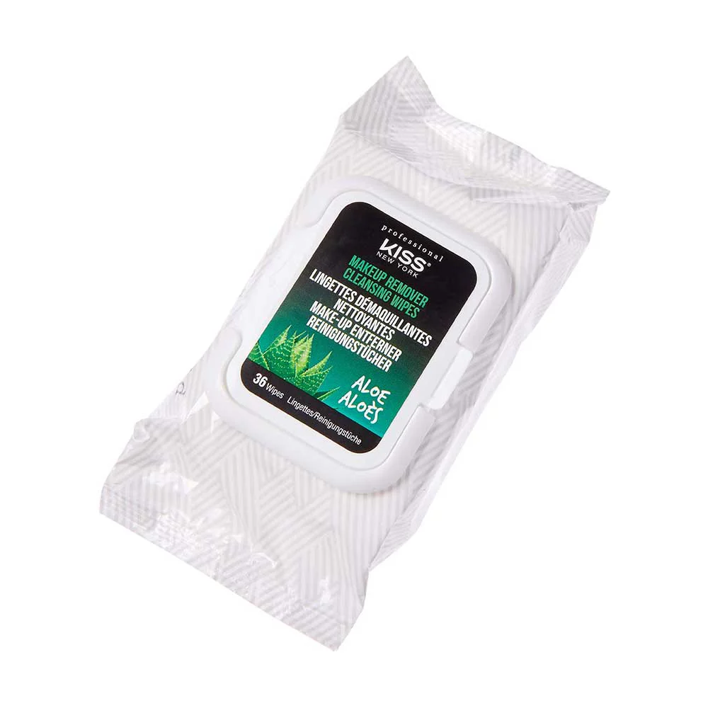 Kiss New York Makeup Remover Cleansing Wipes - Image 2