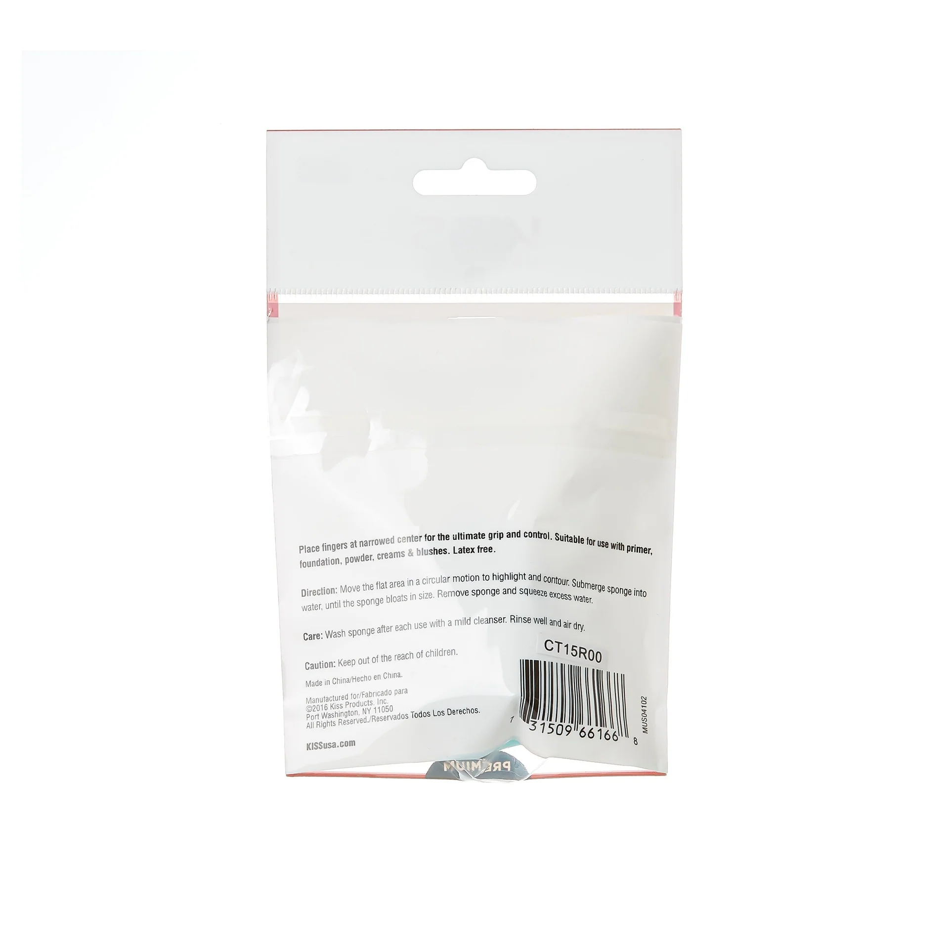 Kiss New York Makeup Sponge Ergonomic - Image 3