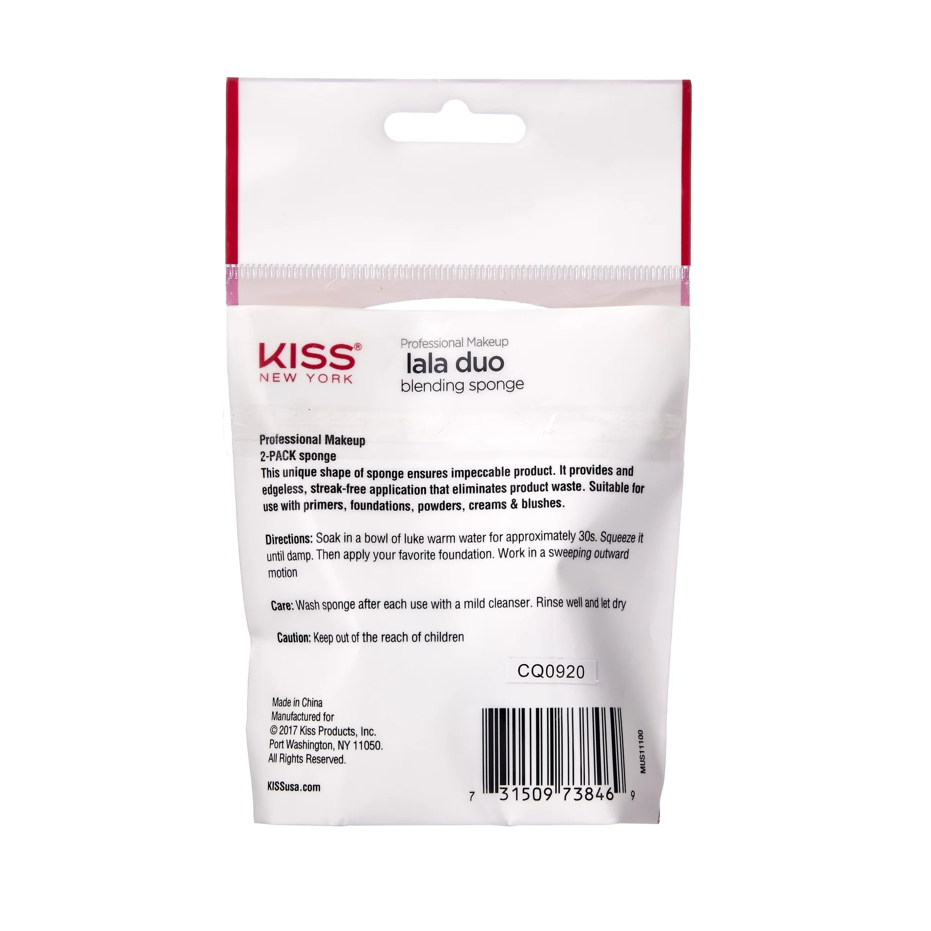Kiss New York Makeup Sponge Lala Duo - Image 3