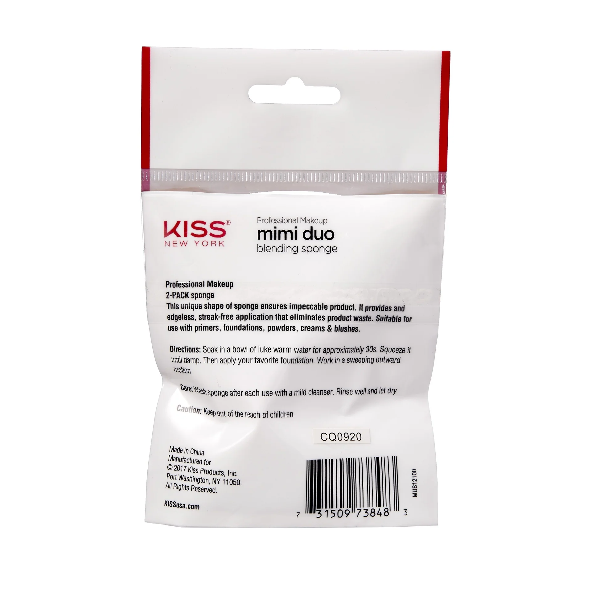 Kiss New York Makeup Sponge Mimi Duo - Image 3