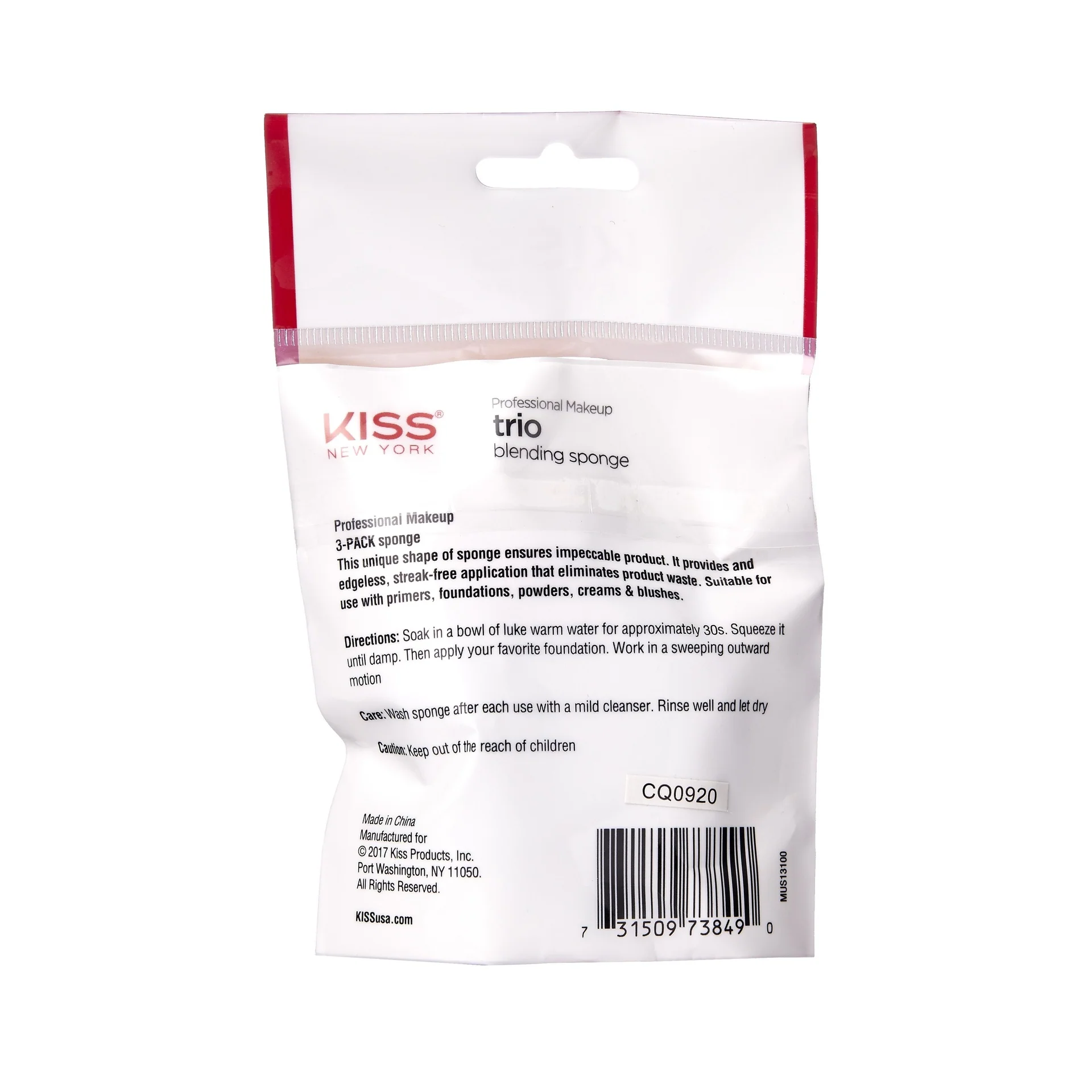 Kiss New York Makeup Sponge Trio - Image 3