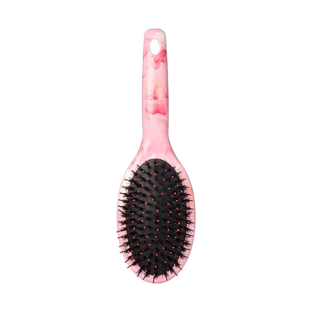 RED by KISS Marblous Boar Paddle Brush - Image 6