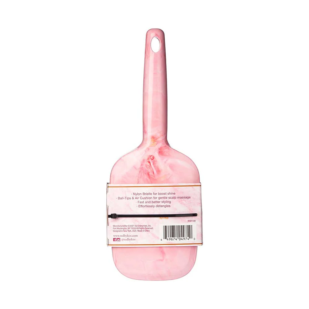 RED by KISS Marblous Paddle Brush - Image 4