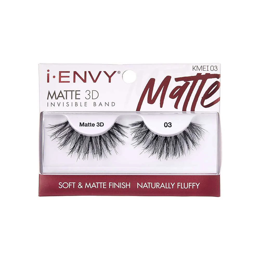 I-ENVY Matte 3D Strip Lashes - Image 2